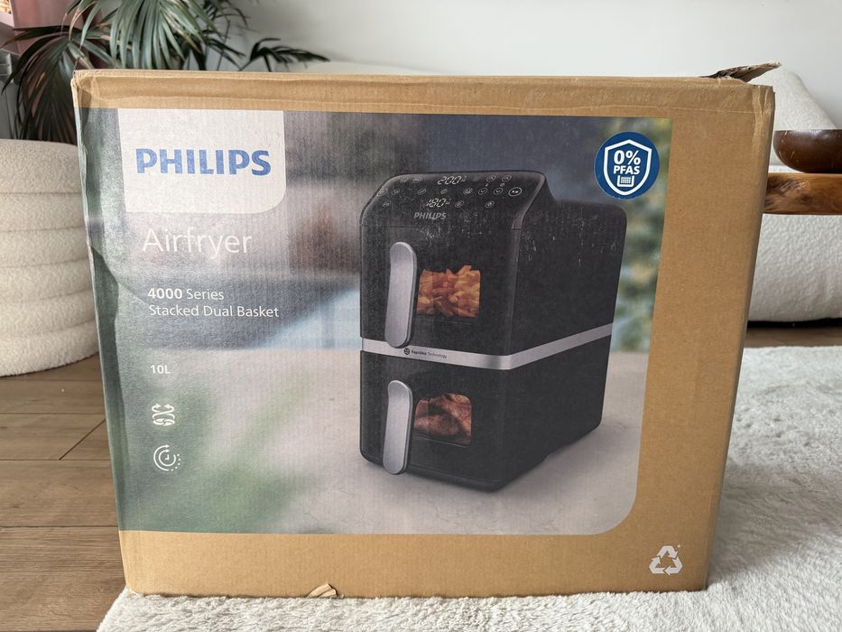 Frytkownica beztłuszczowa Philips 4000 Series NA460/00 podwójna