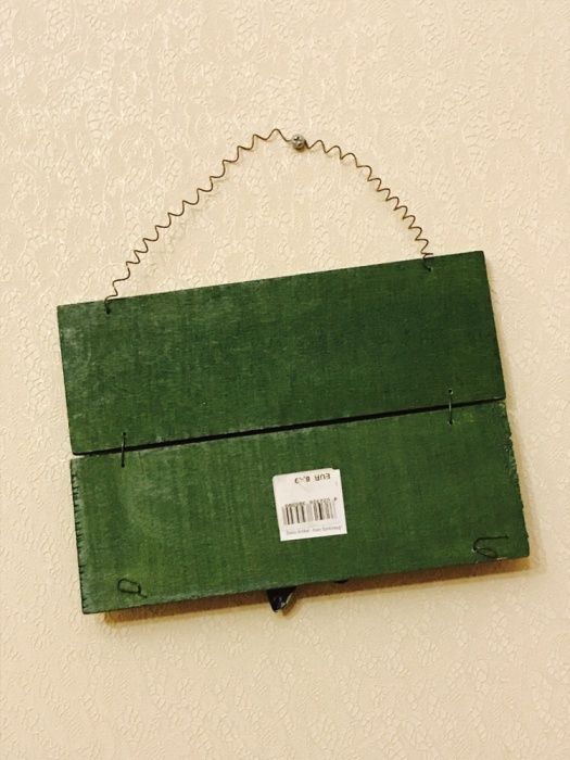 Табличка Willkommen, декор, НОВАЯ.