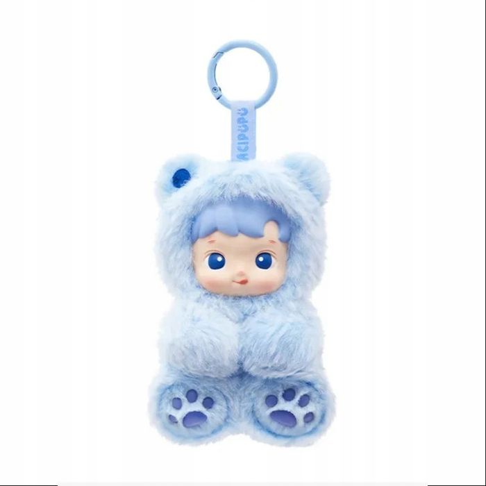 oryginalny popmart hacipupu gummy bear - brelok pluszowy blind box