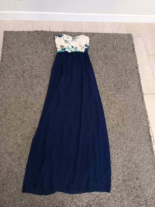 Шифонновое вечернее платье размер S