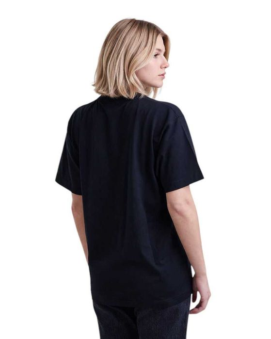 Футболка Acne Studios T-Shirt With Ellison Face Patch Navy \ Black \ Beige \ Pink \ Purple