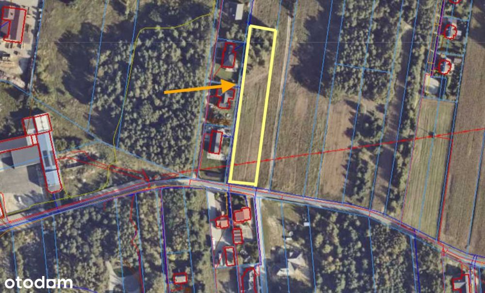 Działka budowlana w cichej okolicy - Wolica