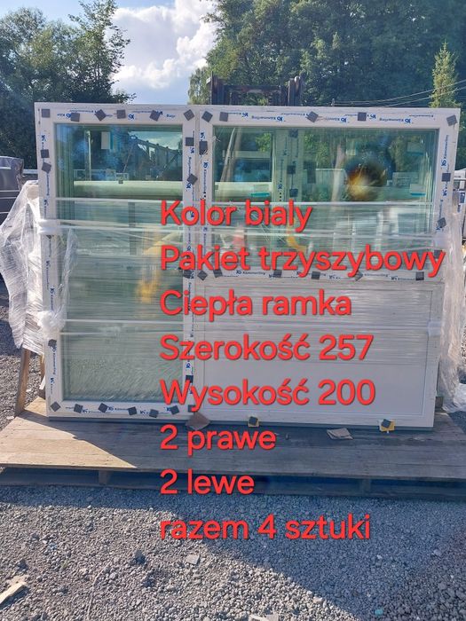 Okno nowe Antracyt 2 strony 56x113