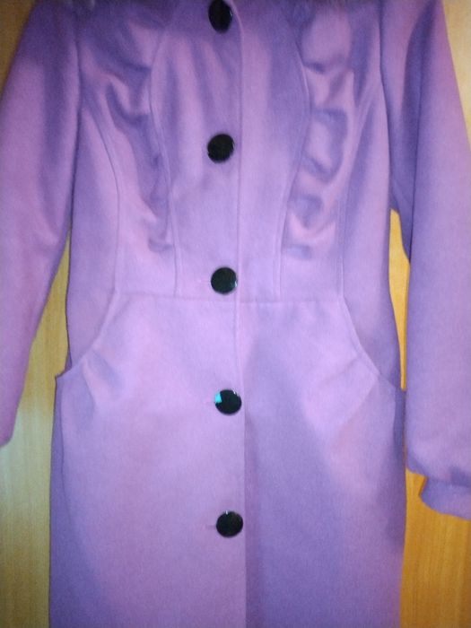 Женское зимнее пальто кашемир 46