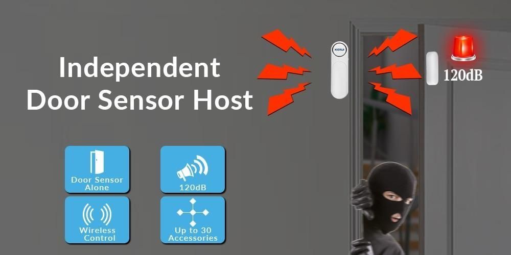 Охранная беспроводная  автономная сигнализация  FUERS, KERUI.