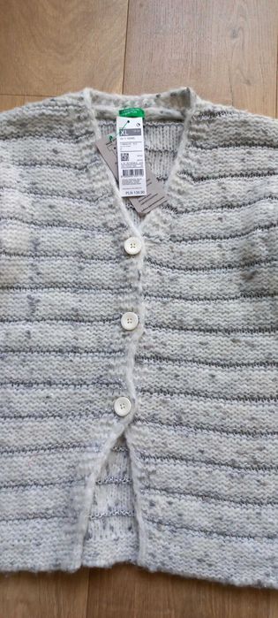Nowy sweter Benetton XL dziewczynka 10-11 lat, 150 cm