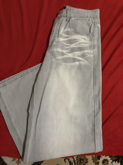 джинси клеш широкие