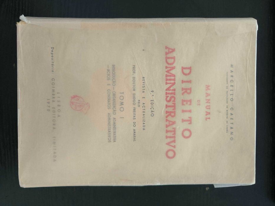 Manual de Direito Administrativo Vols. I e II  - Marcelo Caetano