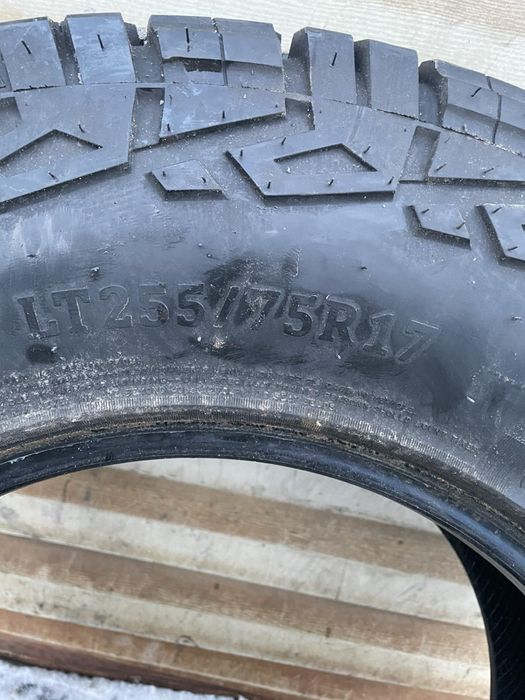 Резина шины пара 255/75 R17 roadcruza ra1100 грязевая