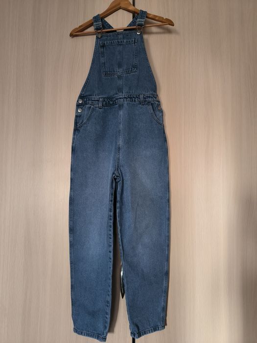 Комбез джинсовий на S