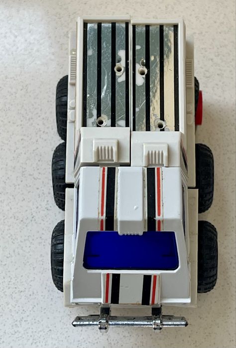 Transformers KO Motorized Robot Mega Motobot Al-Terrain Trekker de 1984, produzido pela MC Toy Works.