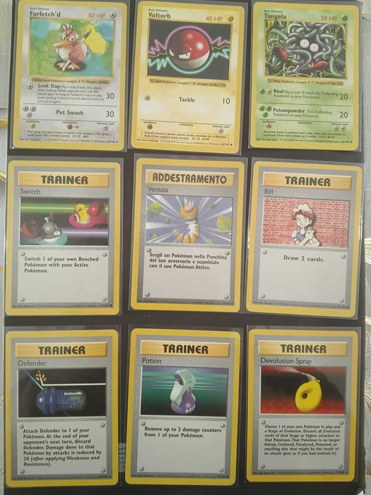 Pokemon TCG Base Set (Shadowless) coleção