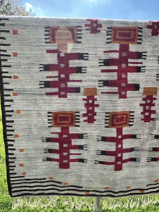 Welniany kilim  Piotr Grabowski lata 70