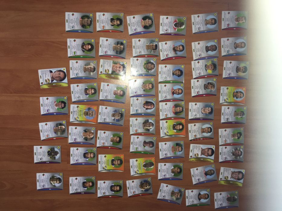 Cartas Mega Craques  panini