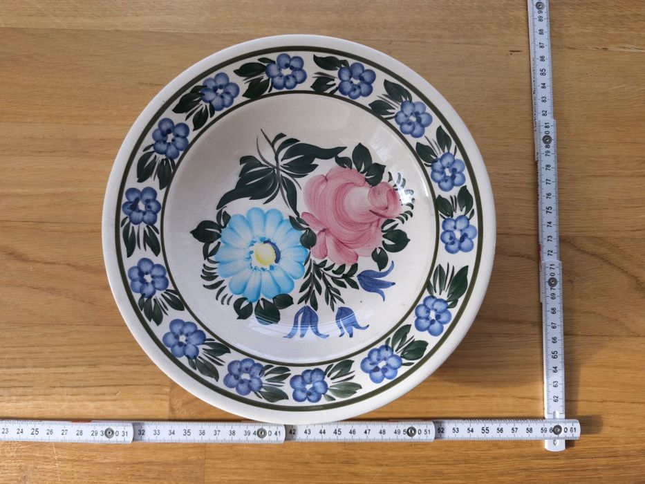 Sprzedam Fajans stara porcelana zf koło talerz