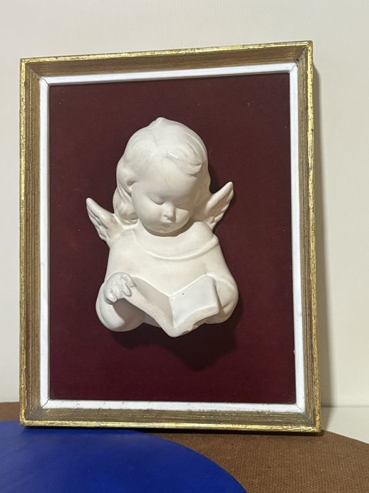 quadro com relevo vintage
