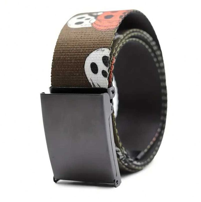 Pasek nylonowy z motywem Halloween 130 cm