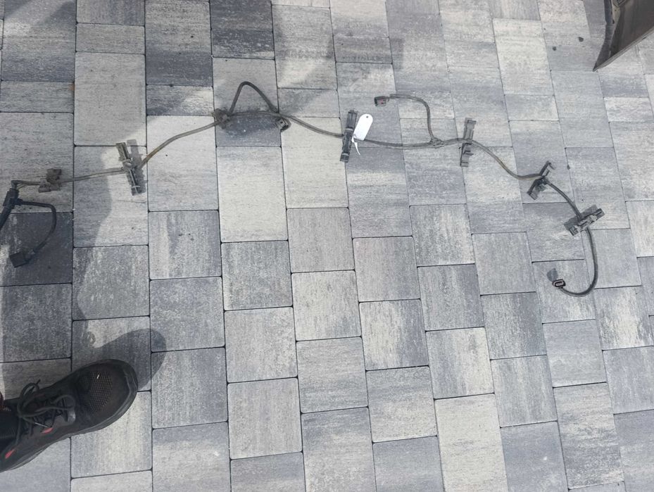 Zderzak tył tylny VW T5 T5 LIFT z czujnikami złoty