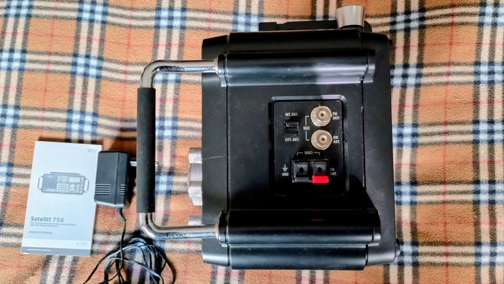 Radio Grundig Tecsun Eton Sattelit 750 Novo Na caixa FM/LW/MW/SW/Air SSB