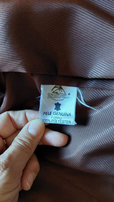Casaco de pele vintage Karipel