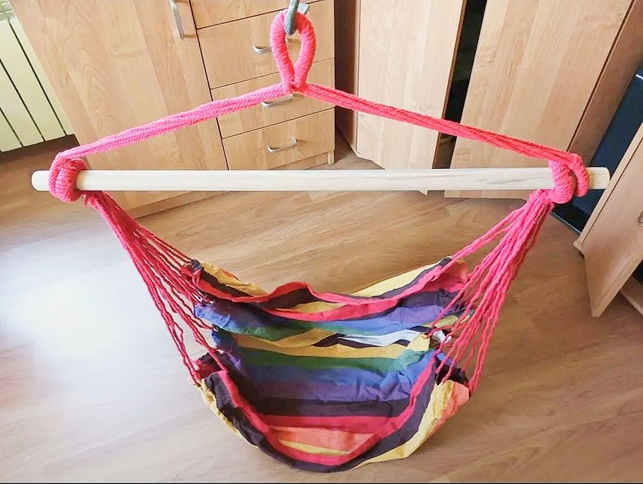 Huśtawka ogrodowa duża 100 x 100cm