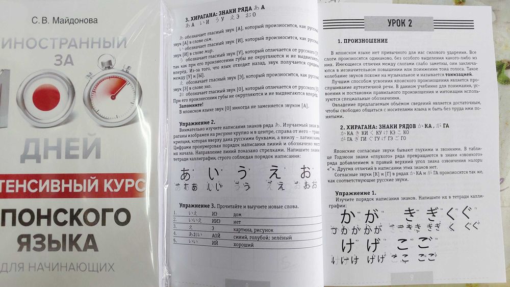 Японский за 100 дней Интенсивный курс для начинающих с нуля Майдонова