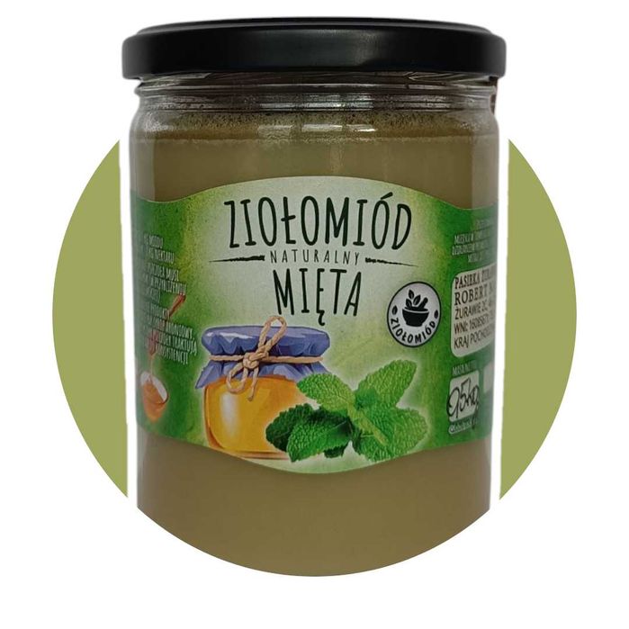 Ziołomiód miętowy - 0,5kg