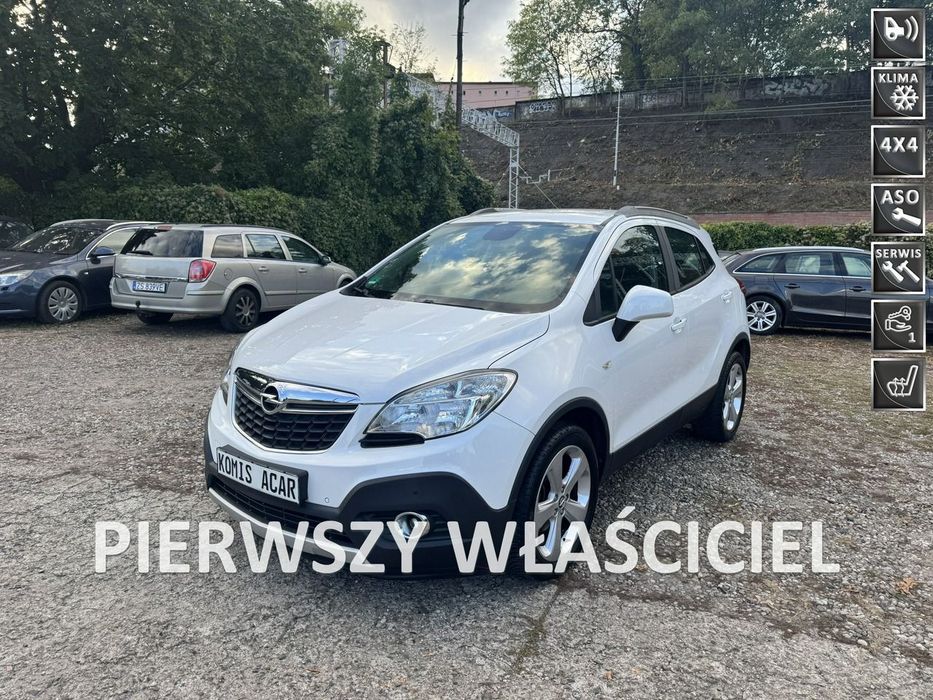 Opel Mokka 1.4-TURBO-4x4-Serwisowany-Bezwypadkowy-Klima-Tempomat-2xPDC-Komputer