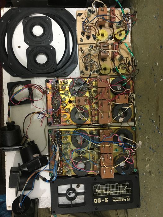 Разборка колонок Радиотехника