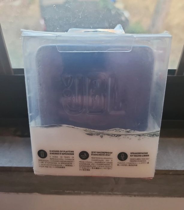 Coluna JBL cor azul