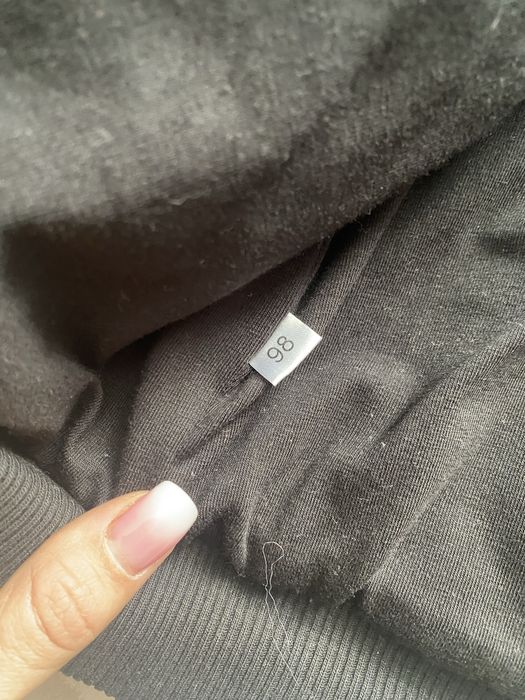 Куртка-бомбер, чорна, розмір 98