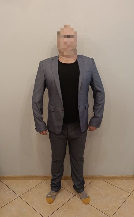 Męski garnitur l/xl
