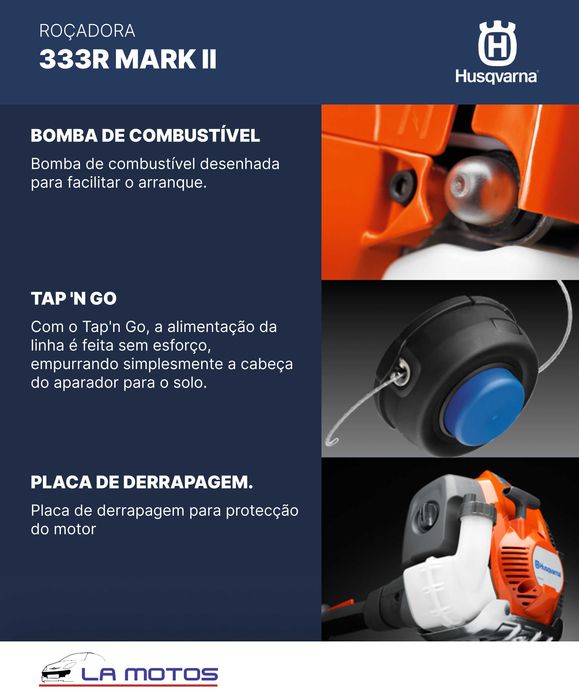 Roçadora Husqvarna 333R
