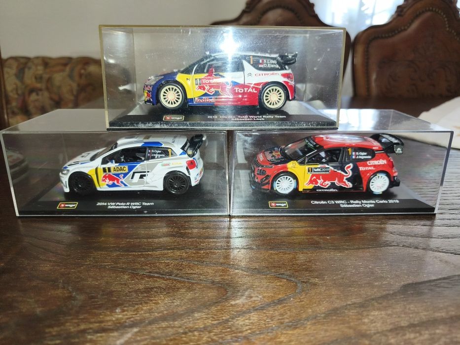 WRC miniaturas Sébastien Ogier