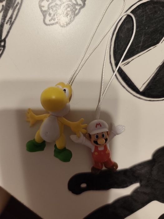Super Mario Bros Kinder Joy figurki 2 sztuki