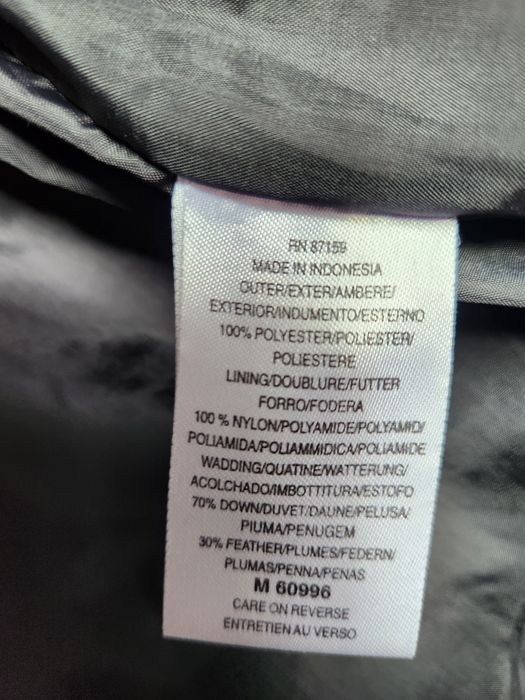 Ciepła kurtka puchowa M+