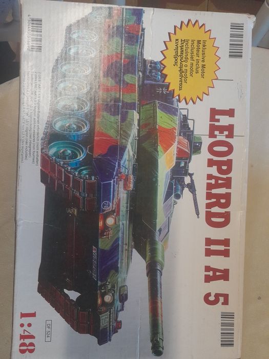 Tanque leopard ll, modelismo