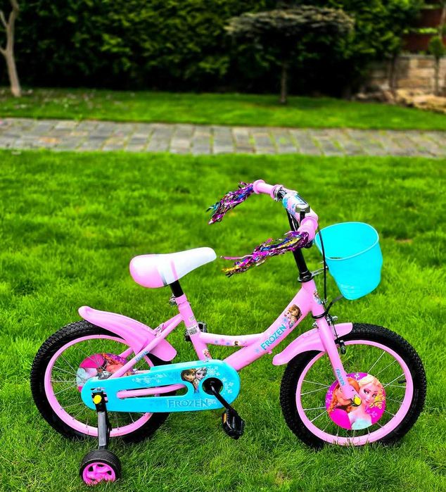 399 zł Rower 16 cali różowy Elza Frozen