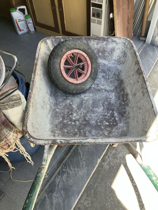 Roda de carro de mão