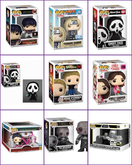 Новинки! Оригінальні Funko POP різних серій (дивіться всі фото)