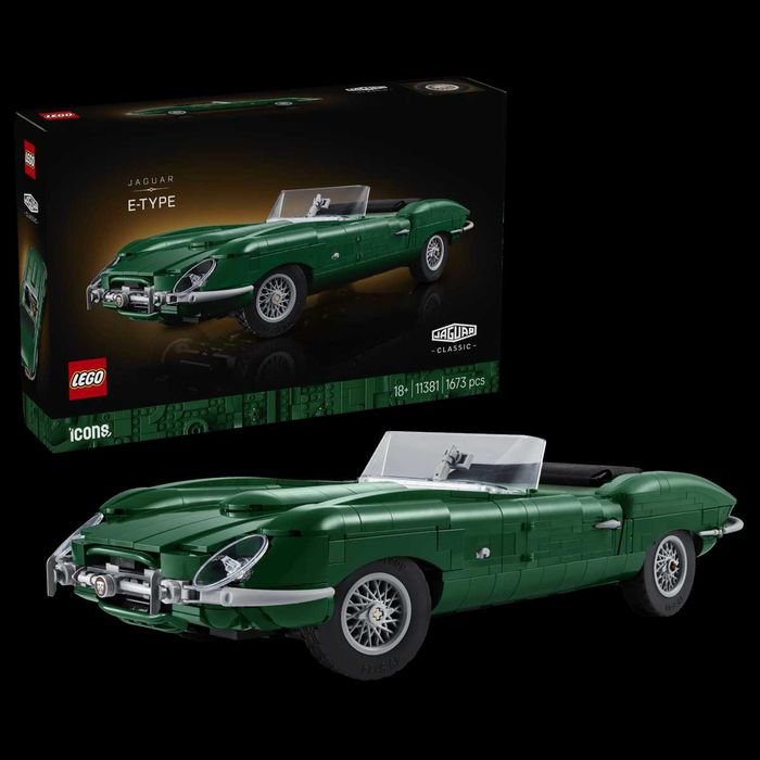 Lego Icons 11381 Jaguar E - type