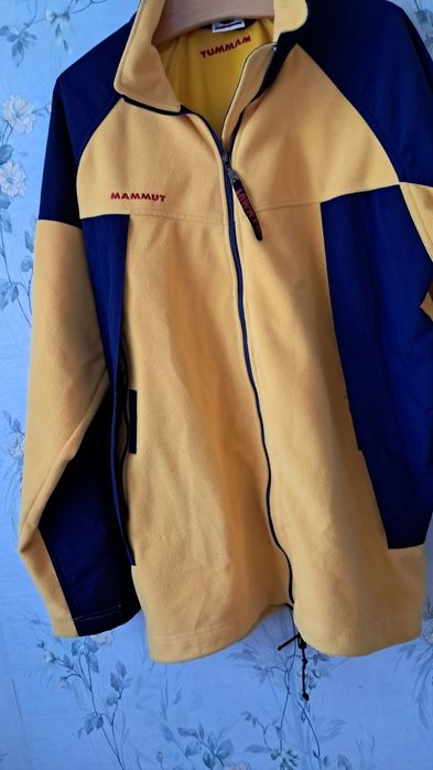 Вінтажна флісова кофта mammut windstopper