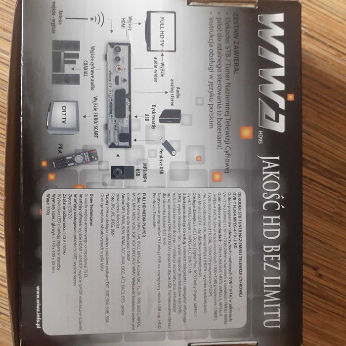 Ruter do tv do odbioru