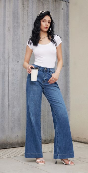 Джинси нові , wide leg