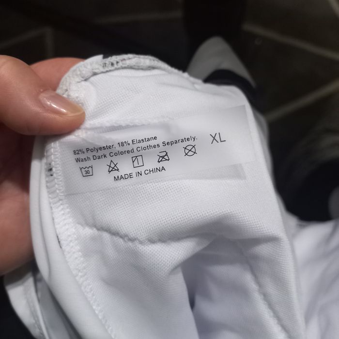 Strój jednoczęściowy,  czarno- biały,  nowy, XL