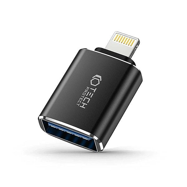 Adapter Tech-Protect UltraBoost Lightning (męski) / USB-A (żeński) OTG
