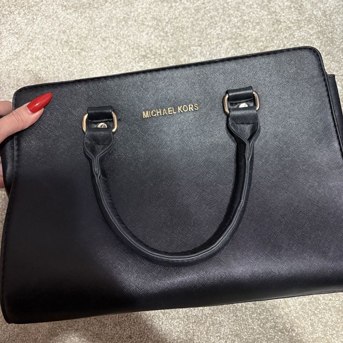 Michael kors torebka czarna damska klasyczna