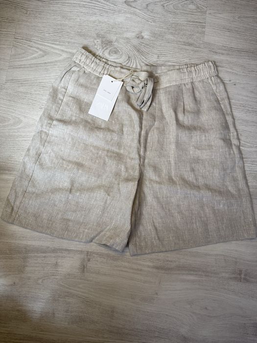 шорти ляні 100% Zara
