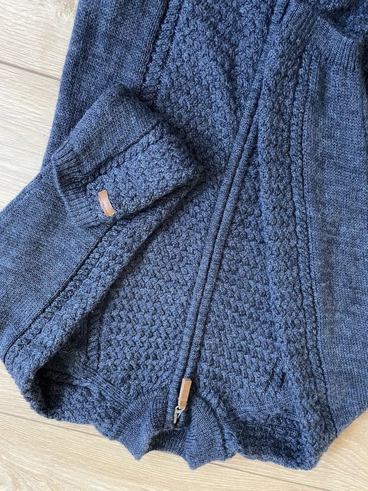 Sweter na suwak merino wełna name it kardigan 134-140