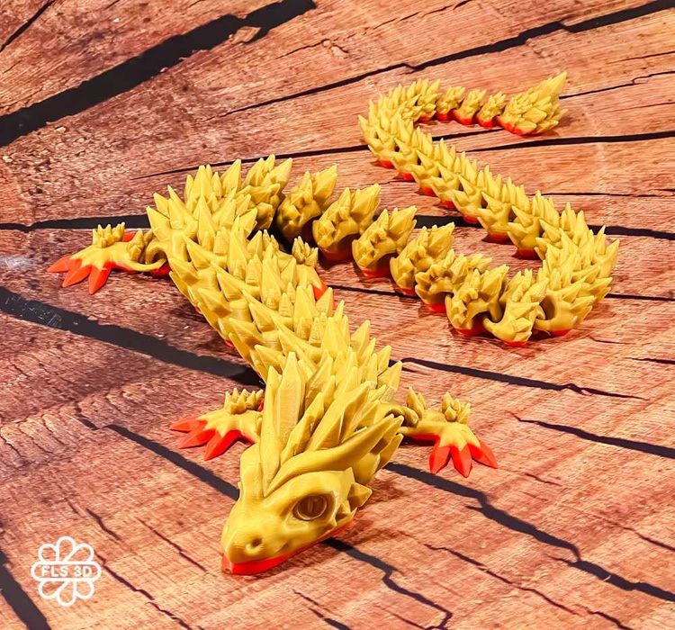 Dragões Articulados em Impressão 3D